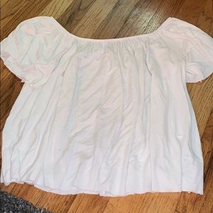 Off the shoulder top
